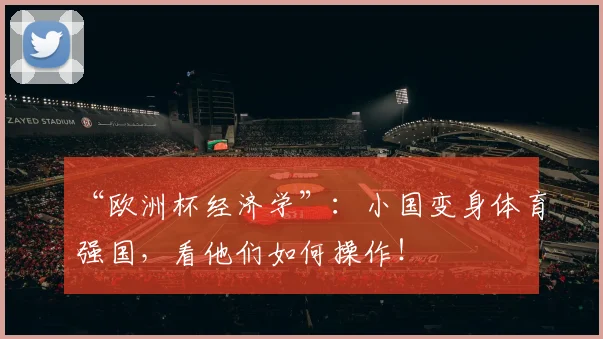 “欧洲杯经济学”:小国变身体育强国,看他们如何操作!